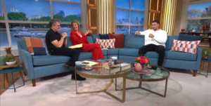 Tommy Fury left Cat Deeley stunned at the size of his fist during on GMB