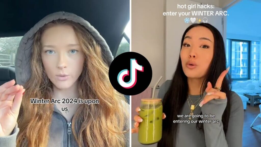 What is the ‘winter arc’ challenge on TikTok?