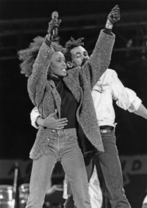 Whitney Houston at Wembley Stadium