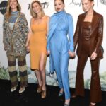 Alana Hadid, Marielle Hadid, Gigi Hadid and Bella Hadid attend Variety’s Power of Women presented by Lifetime at Cipriani Midtown on April 5, 2019 in New York City