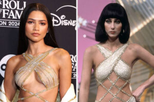 Zendaya Wore A Sheer Dress As A Tribute To Cher That Needs To Be Seen