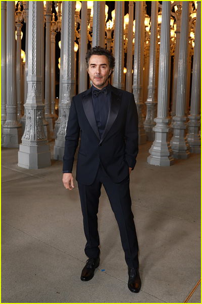 Shawn Levy at the LACMA gala