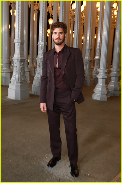 Andrew Garfield at the LACMA gala