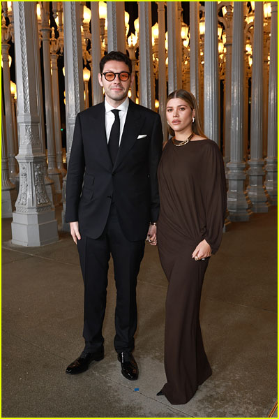 Elliot Grainge and Sofia Richie at the LACMA gala