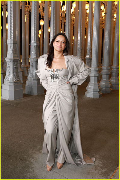 Michelle Rodriguez at the LACMA gala