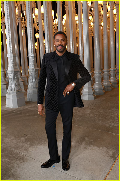 Colman Domingo at the LACMA gala