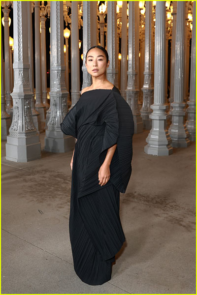 Greta Lee at the LACMA gala