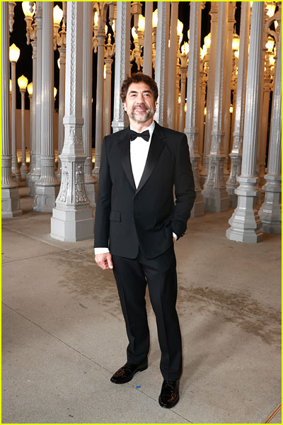 Javier Bardem at the LACMA gala