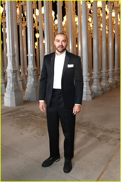 Jesse Williams at the LACMA gala