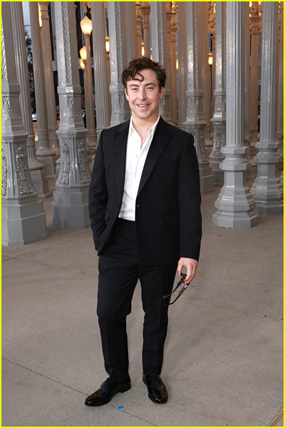 Brian Jordan Alvarez at the LACMA gala