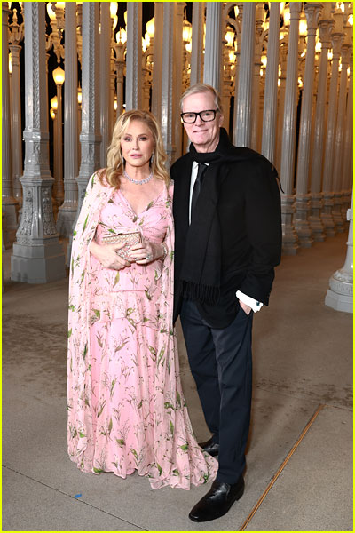 Rick and Kathy Hilton at the LACMA gala