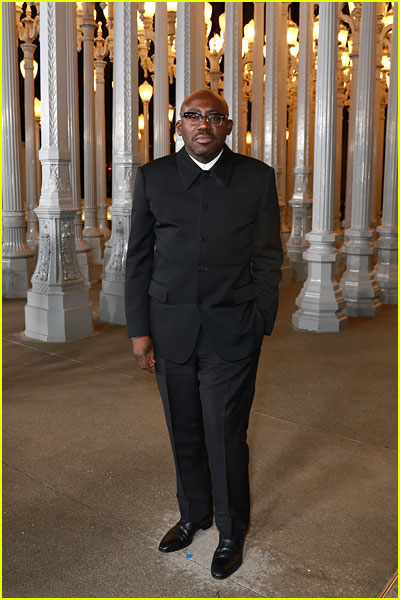 Edward Enninful at the LACMA gala