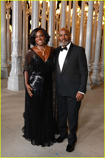 Viola Davis and Julius Tennon at the LACMA gala