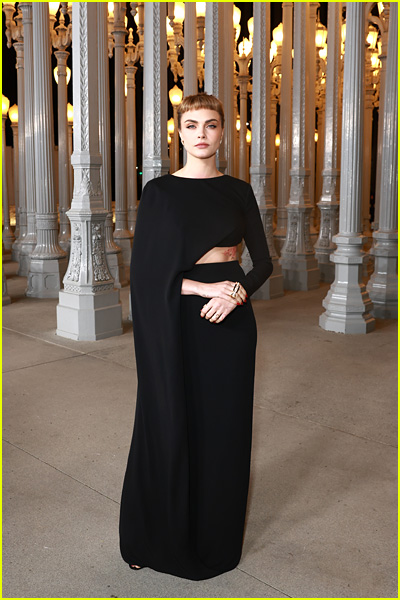 Cara Delevingne at the LACMA gala