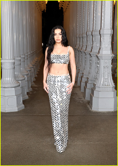 Charli XCX at the LACMA gala