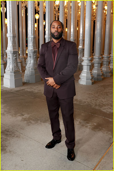 John David Washington at the LACMA gala