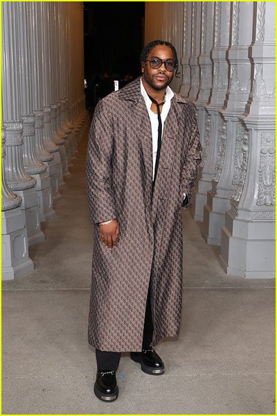 Malcolm Washington at the LACMA gala