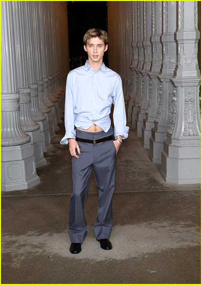 Troye Sivan at the LACMA gala