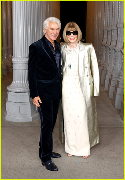 Baz Luhrmann and Anna Wintour at the LACMA gala