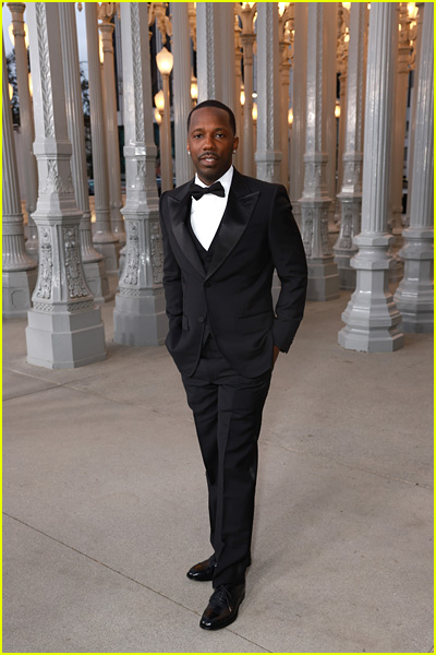 Rich Paul at the LACMA gala