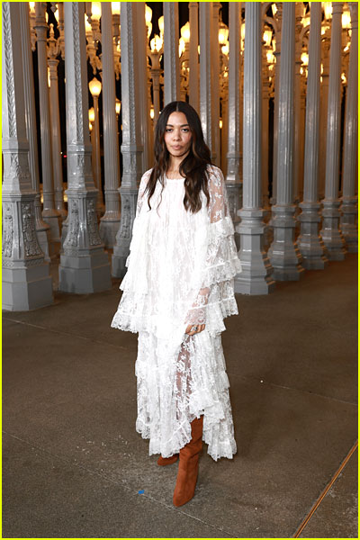 Aurora James at the LACMA gala