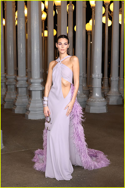 Vittoria Ceretti at the LACMA gala