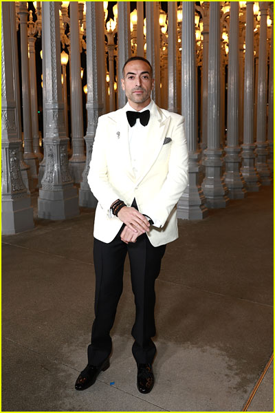 Mohammed Al Turki at the LACMA gala