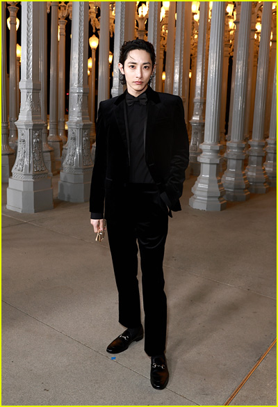  Lee Soo-hyuk at the LACMA gala