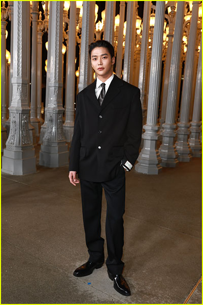 Rowoon at the LACMA gala