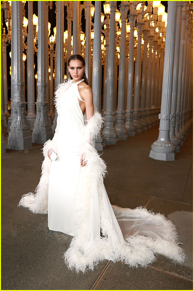 Angelina Kendall at the LACMA gala