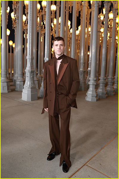 George Barnett at the LACMA gala