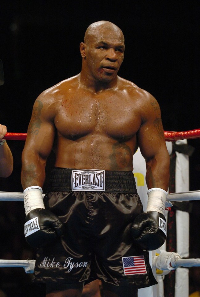 Mike Tyson is a heavyweight world champion