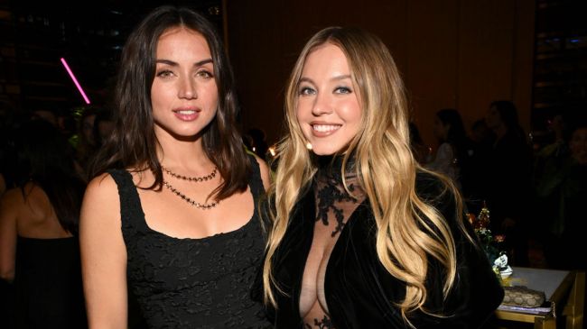 ana de armas and sydney sweeney