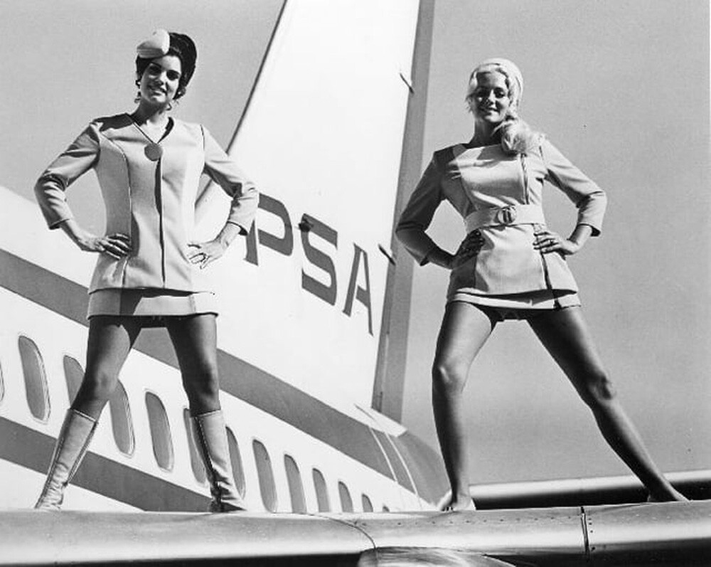 Pacific Southwest stewardesses