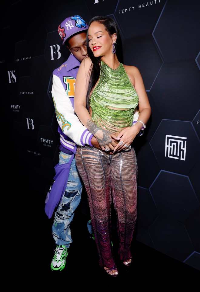 Pictured with her partner A$AP Rocky, Rihanna has built an impressive empire