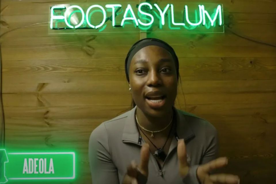 Adeola will compete against fellow influencers in the Footasylum house