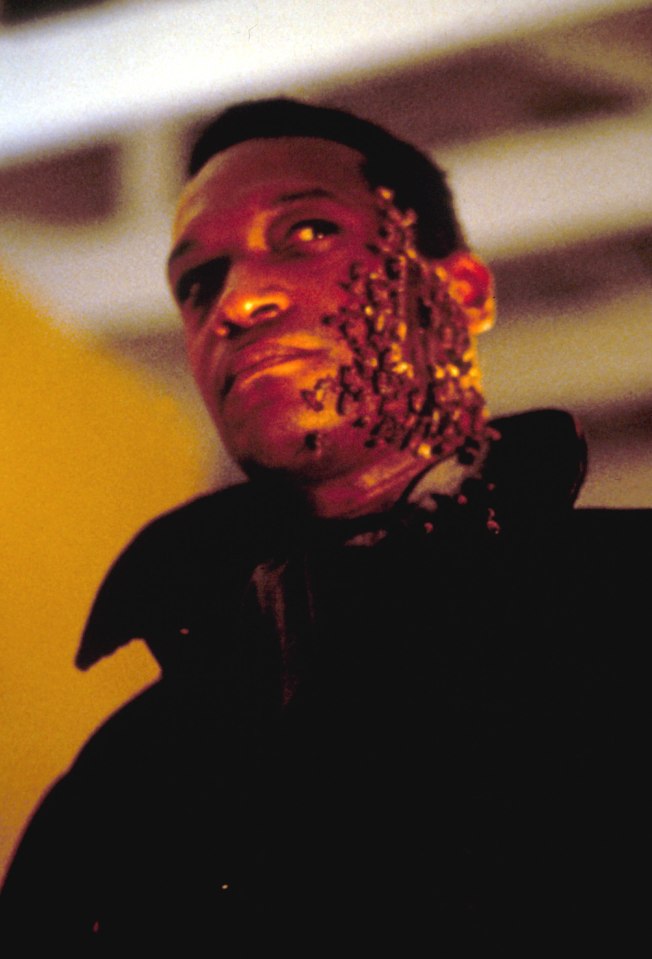 Tony Todd pictured in Candyman 2: Farewell To The Flesh