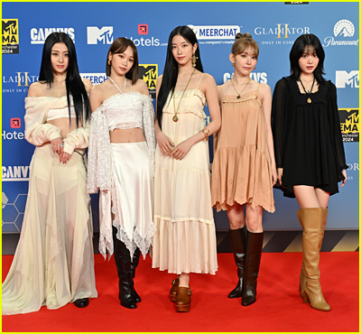 Le Sserafim at the MTV EMAs