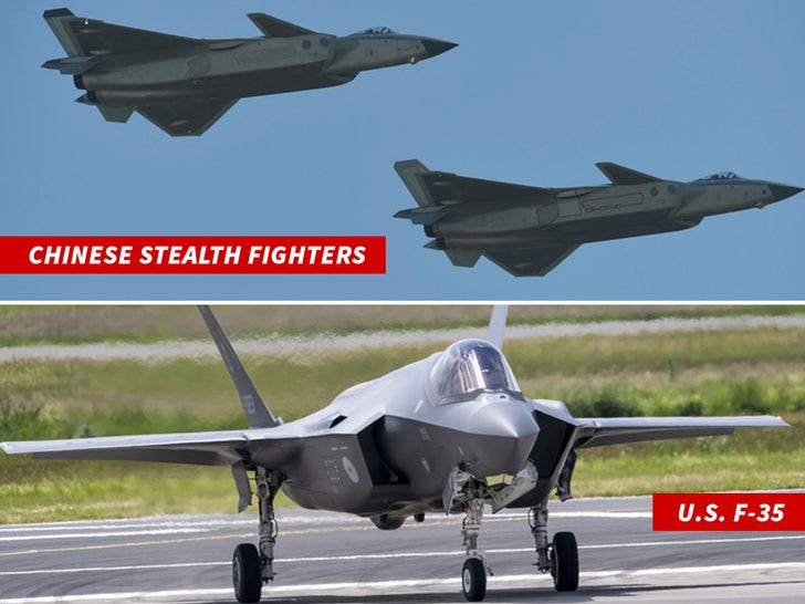 Chinese stealth fighters f35