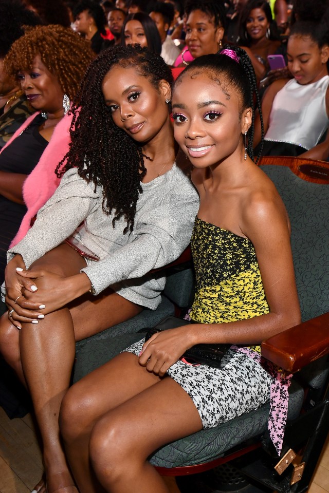 Kiya Cole and Skai Jackson pictured together at Black Girls Rock in 2019