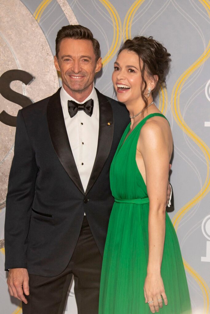 Hugh Jackman and Sutton Foster