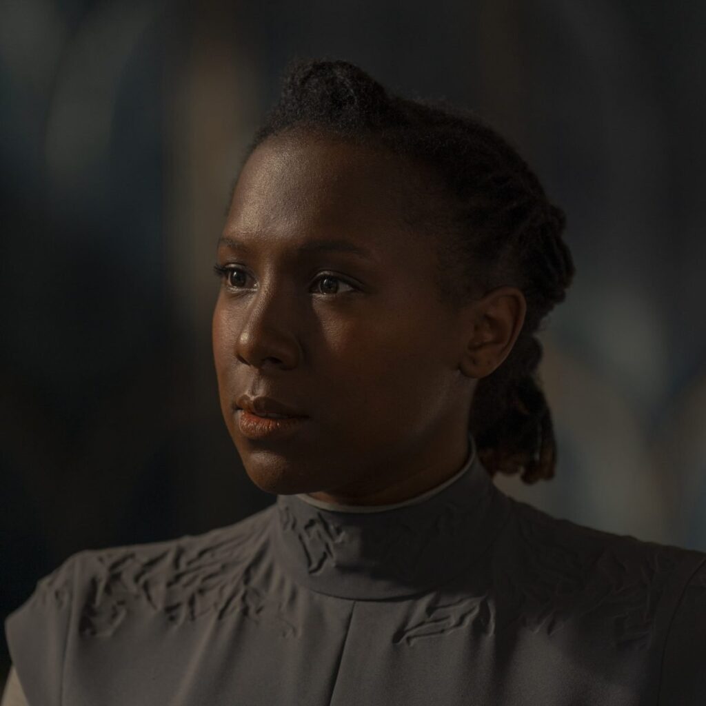 jade anouka as sister theodosia in Dune Prophecy