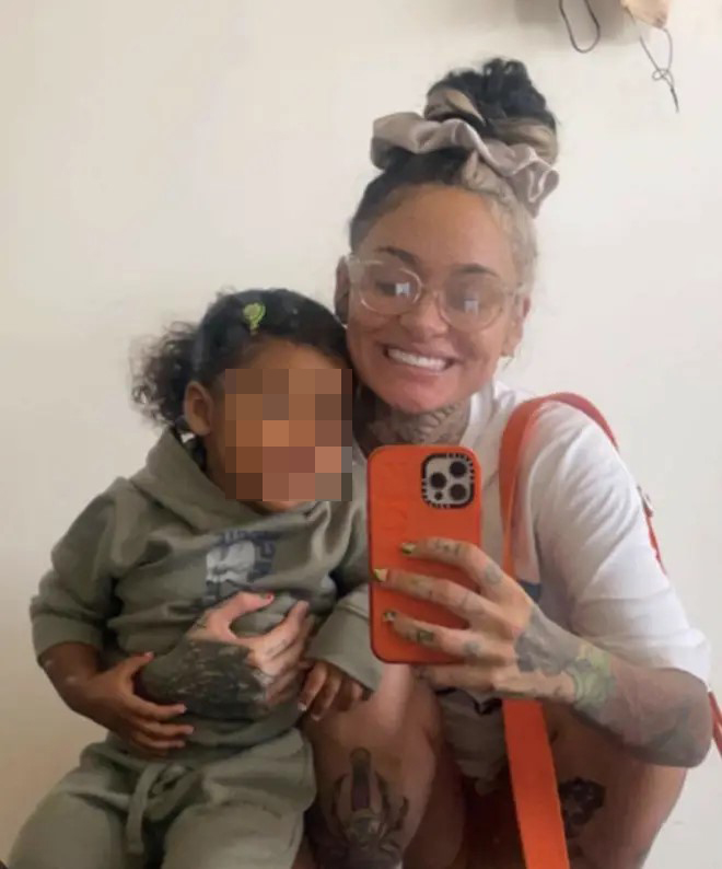 Kehlani welcomed Adeya into the world in 2019