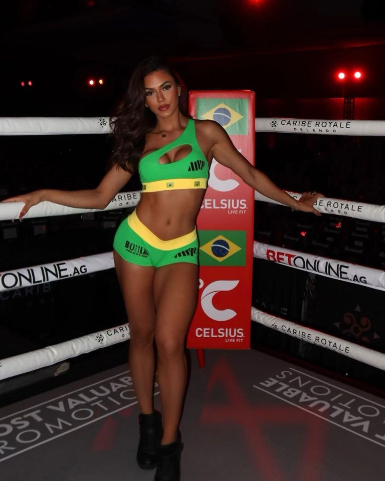 Raphaela Milagres has been a ring girl for some of Jake Paul's previous fights