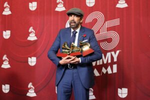 Juan Luis Guerra won both record of the year and album of the year at the Latin Grammys.