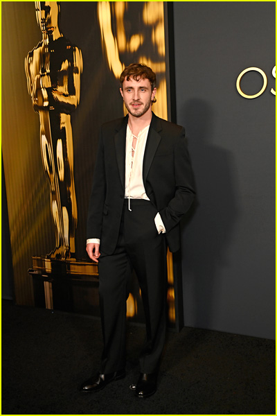 Paul Mescal at the Governors Awards