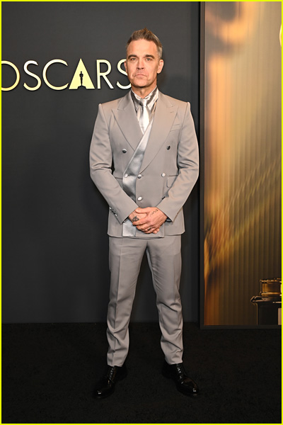 Robbie Williams at the Governors Awards