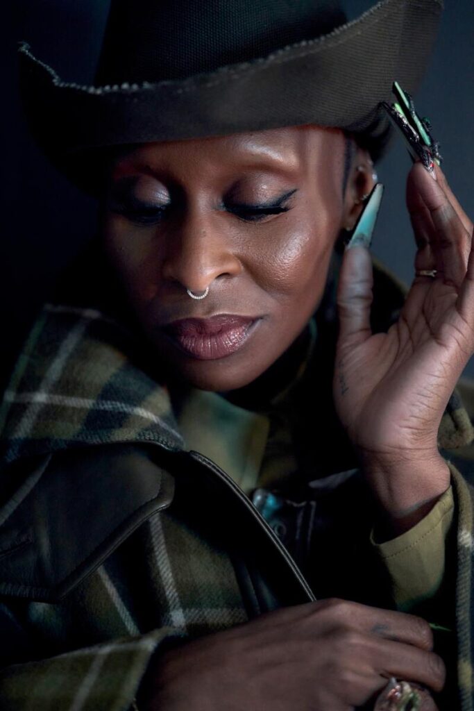 NEW YORK, NY OCTOBER 28, 2024 - Cynthia Erivo poses for a portrait Monday October 28, 2024, in New York. (Victoria Will/For the Times)