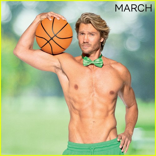 Chad Michael Murray calendar photos