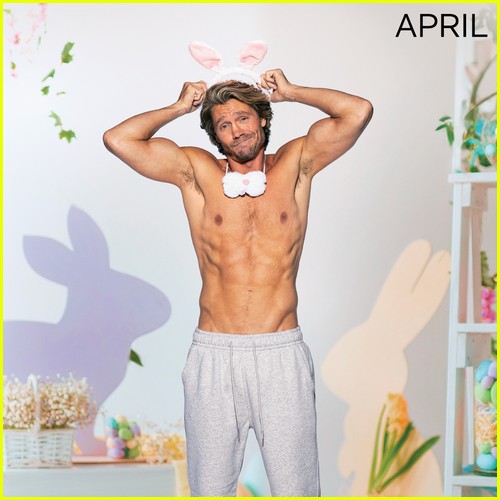 Chad Michael Murray calendar photos